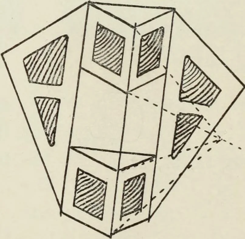 An illustration from Kitecraft and kite tournaments, 1919, leaf 51