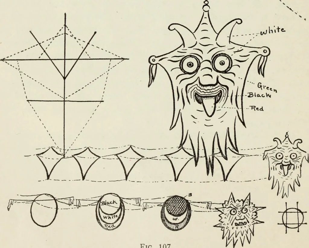 An illustration from Kitecraft and kite tournaments, 1919, leaf 59