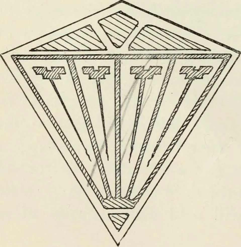 An illustration from Kitecraft and kite tournaments, 1919, leaf 67