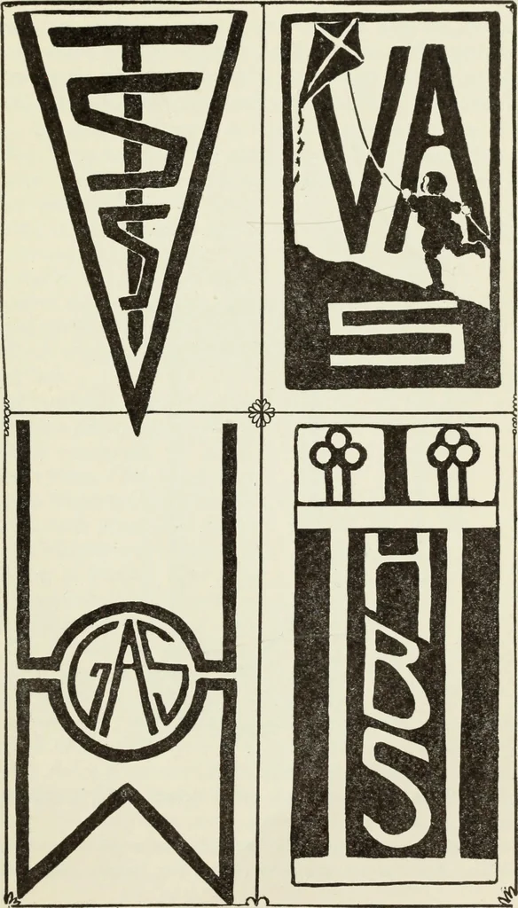 An illustration from Kitecraft and kite tournaments, 1919, leaf 86