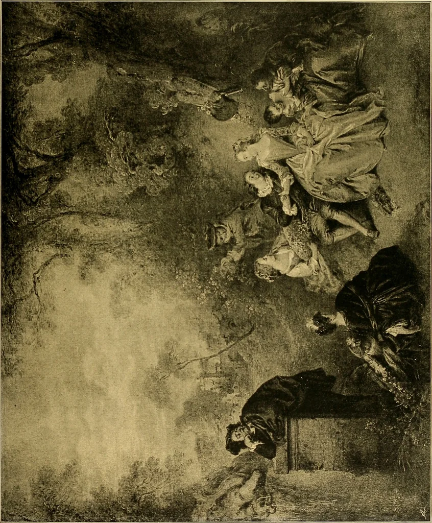 An illustration from Klassischer Bilderschatz, 1889, leaf 104