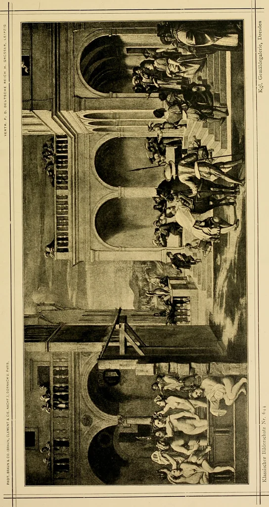 An illustration from Klassischer Bilderschatz, 1889, leaf 144