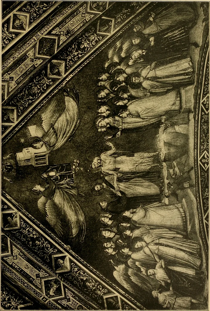 An illustration from Klassischer Bilderschatz, 1889, leaf 154