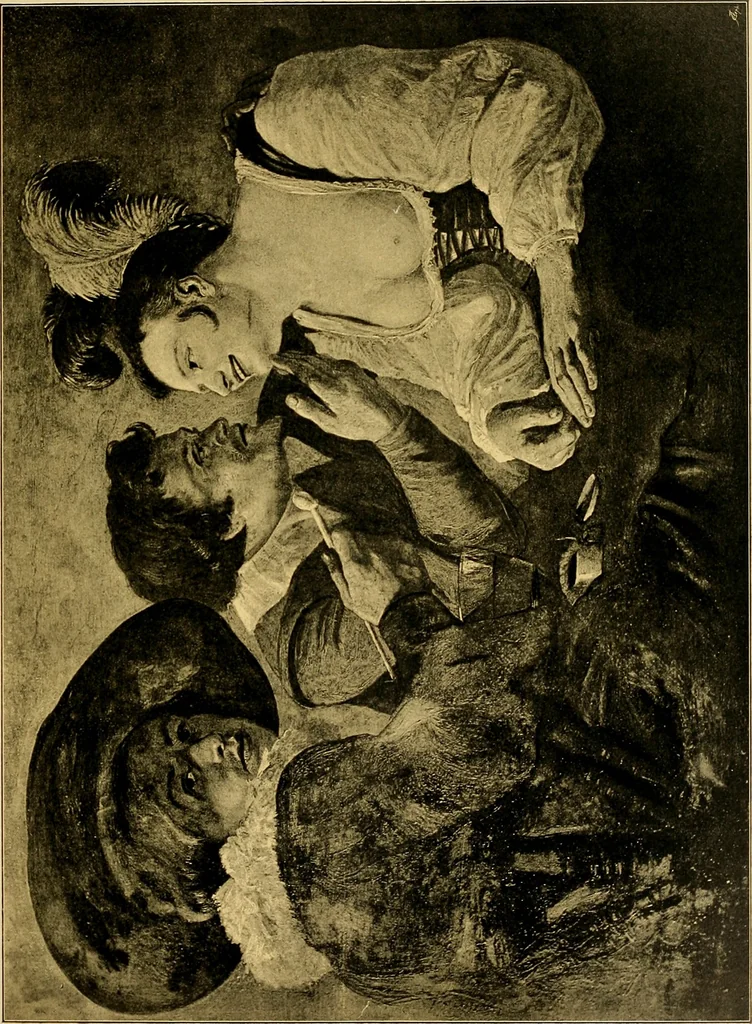 An illustration from Klassischer Bilderschatz, 1889, leaf 210