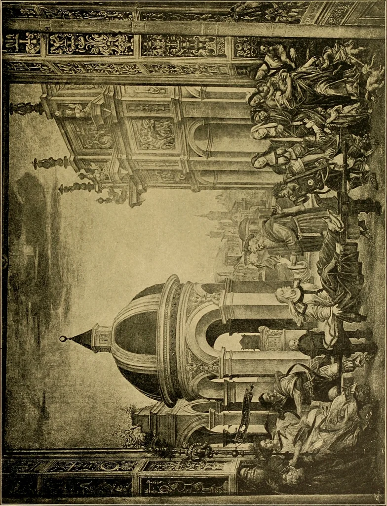 An illustration from Klassischer Bilderschatz, 1889, leaf 238