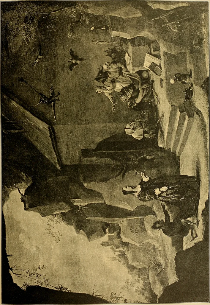 An illustration from Klassischer Bilderschatz, 1889, leaf 24