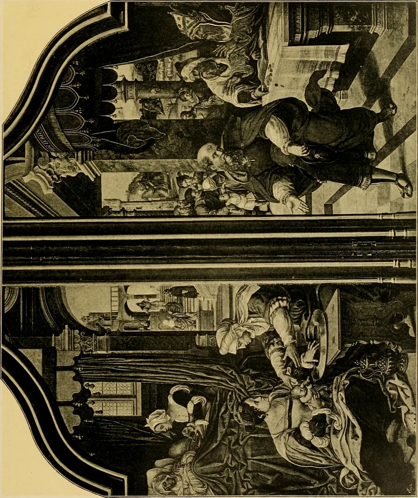 An illustration from Klassischer Bilderschatz, 1889, leaf 266