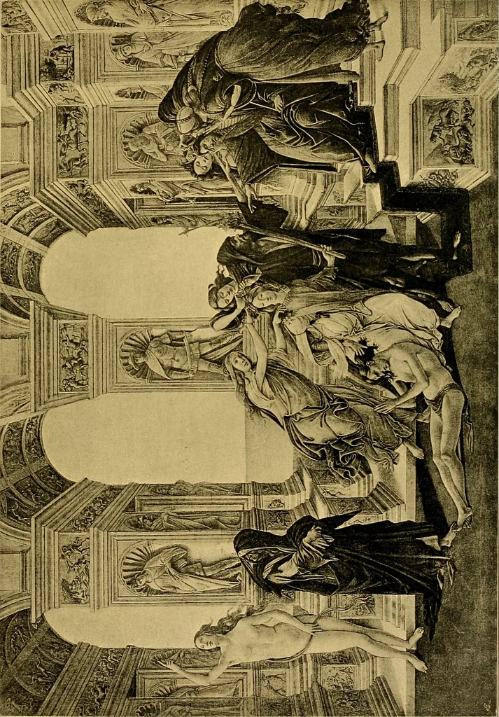 An illustration from Klassischer Bilderschatz, 1889, leaf 274