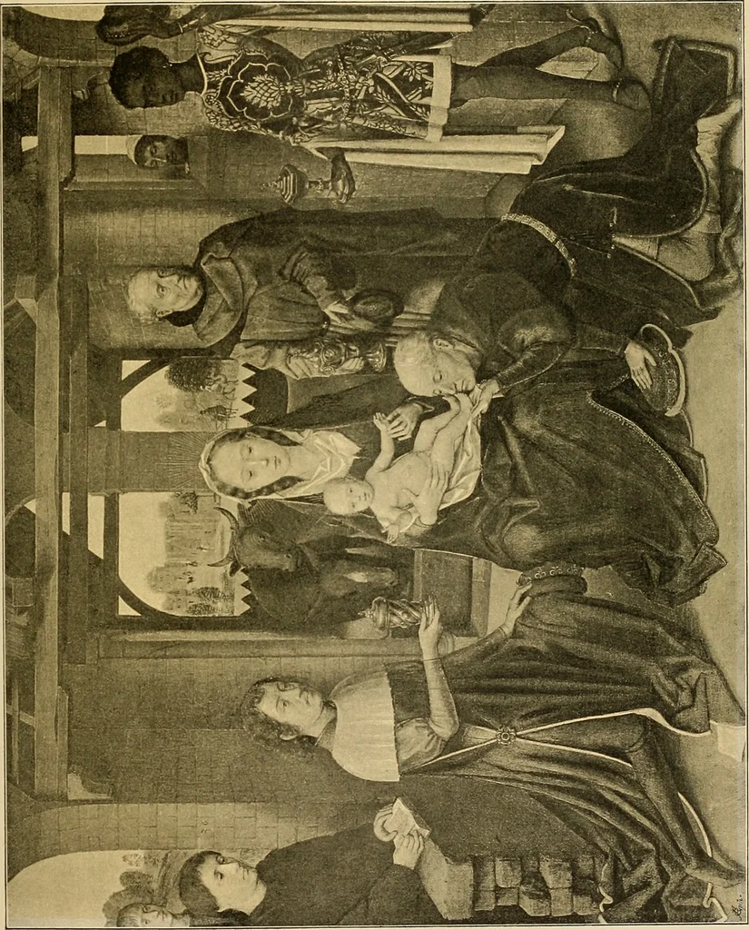 An illustration from Klassischer Bilderschatz, 1889, leaf 50