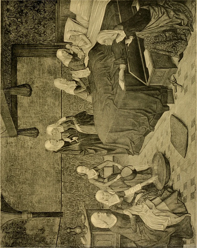 An illustration from Klassischer Bilderschatz, 1889, leaf 94