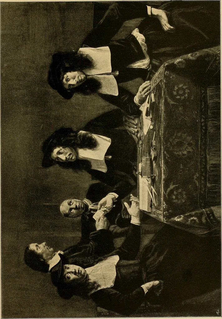 An illustration from Klassischer Bilderschatz, 1889, leaf 106