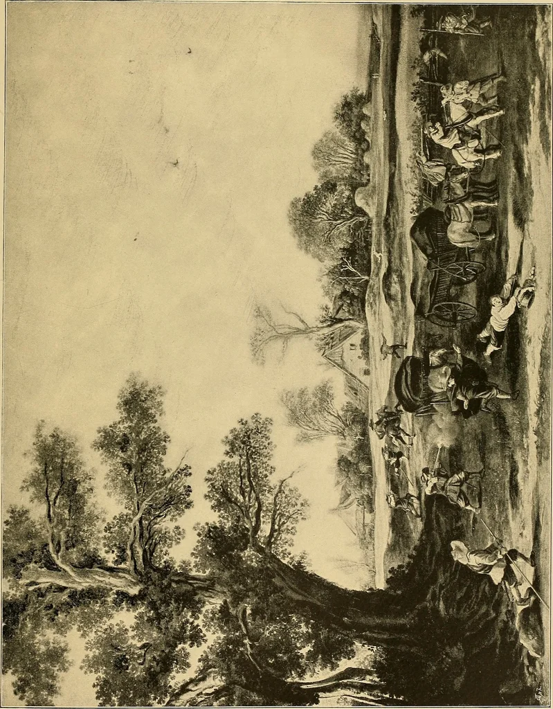 An illustration from Klassischer Bilderschatz, 1889, leaf 142