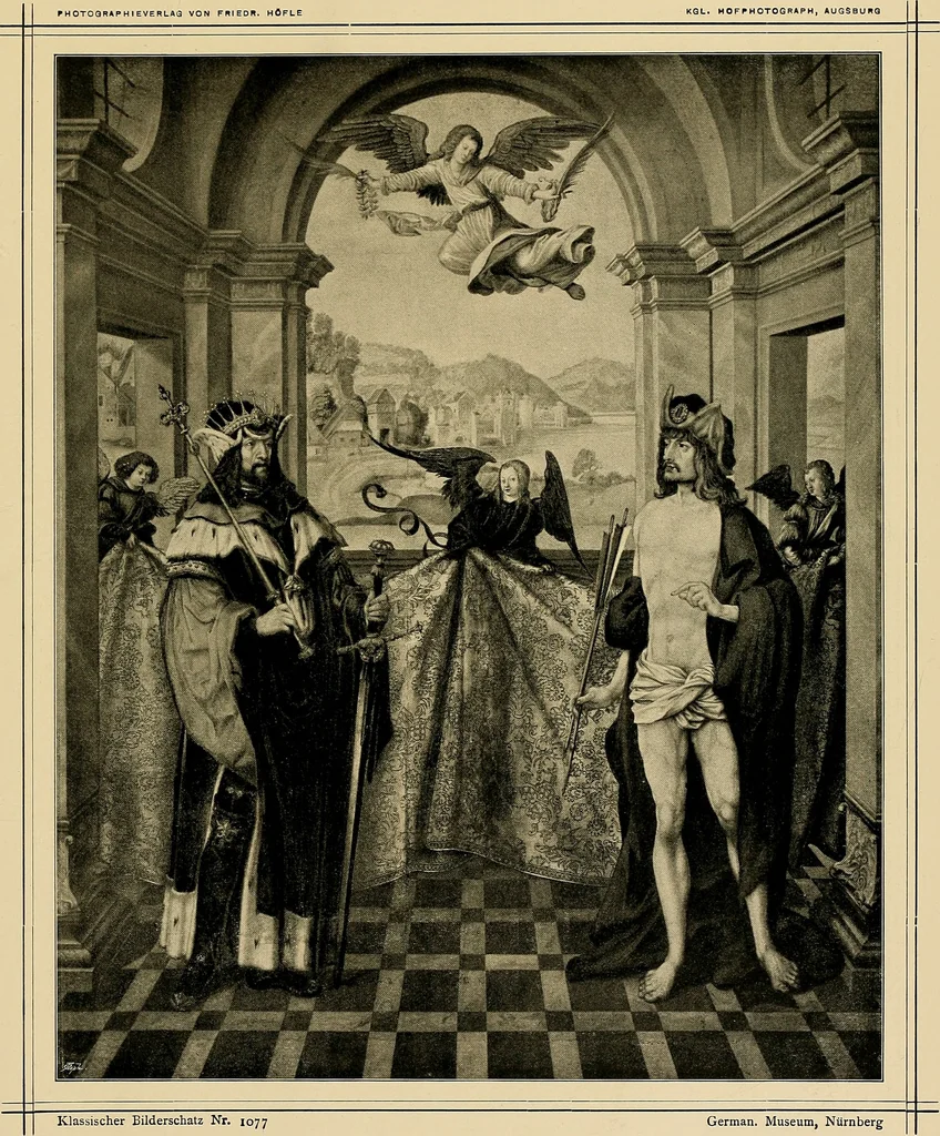 An illustration from Klassischer Bilderschatz, 1889, leaf 172