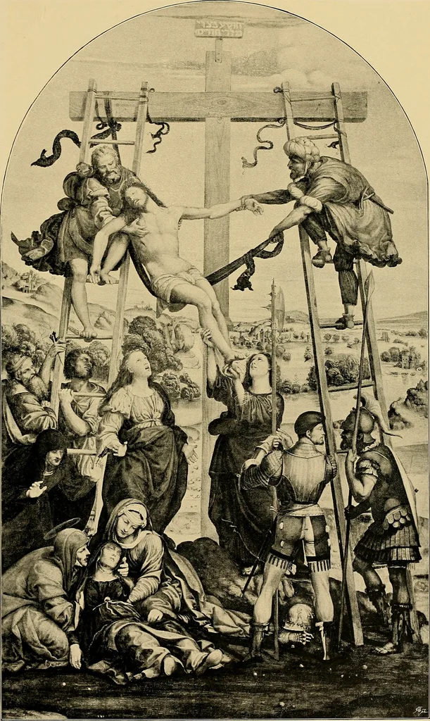 An illustration from Klassischer Bilderschatz, 1889, leaf 174