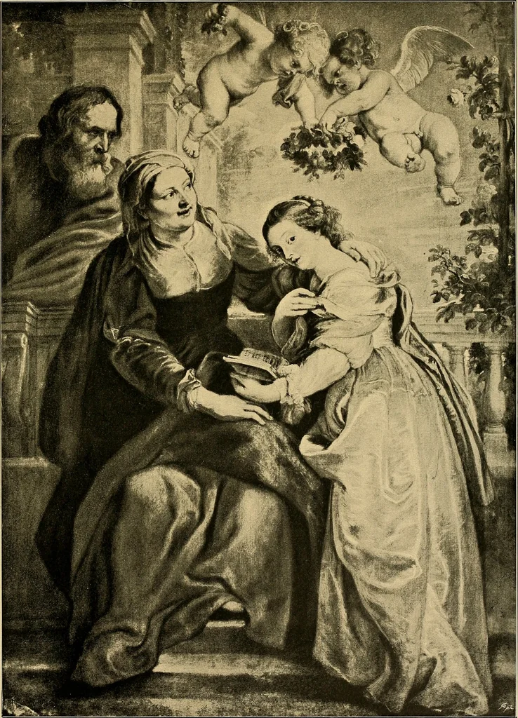 An illustration from Klassischer Bilderschatz, 1889, leaf 188