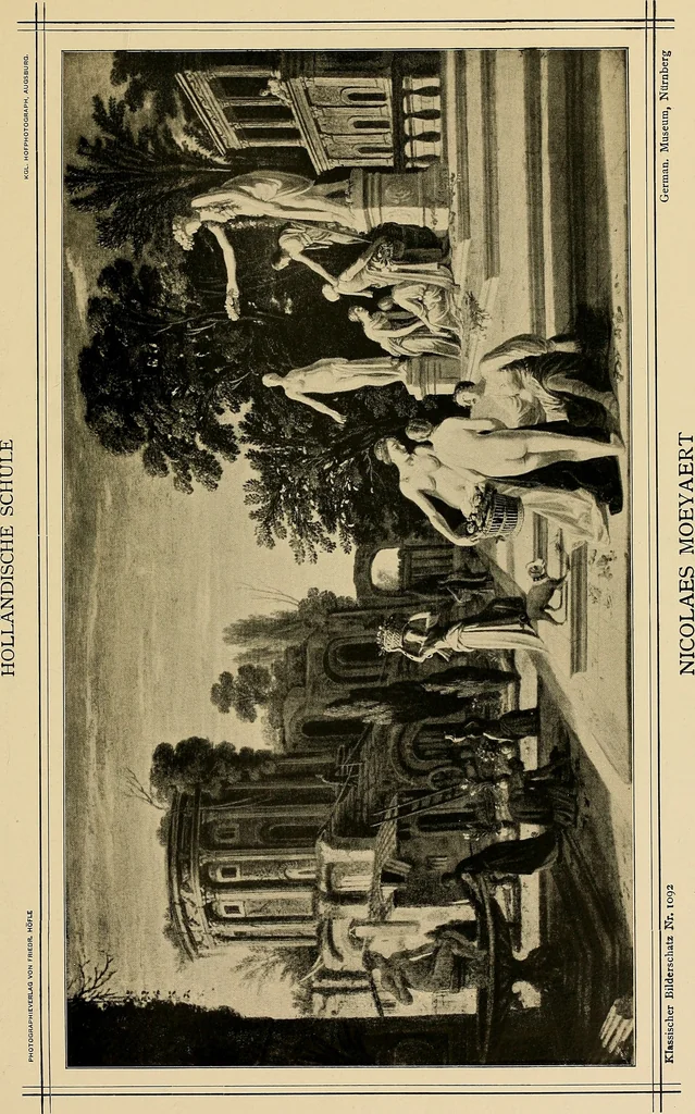 An illustration from Klassischer Bilderschatz, 1889, leaf 202