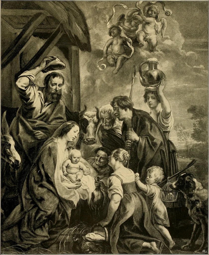 An illustration from Klassischer Bilderschatz, 1889, leaf 214