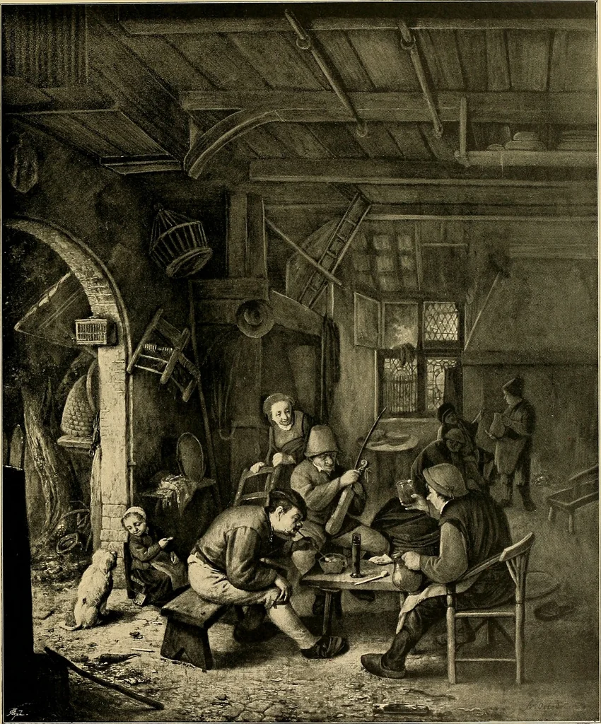 An illustration from Klassischer Bilderschatz, 1889, leaf 324