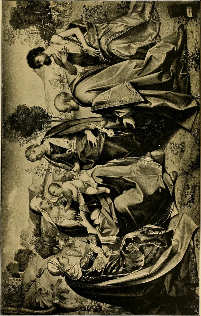 An illustration from Klassischer Bilderschatz, 1889, leaf 96
