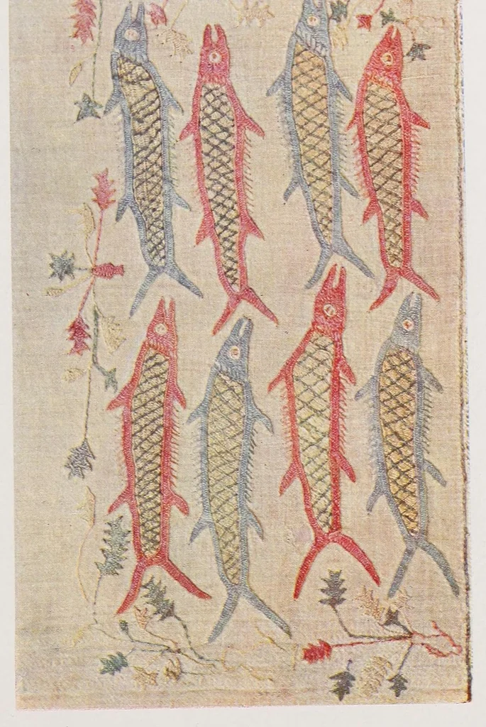 An illustration from Kleinasiatische stickereien, 1911, leaf 155