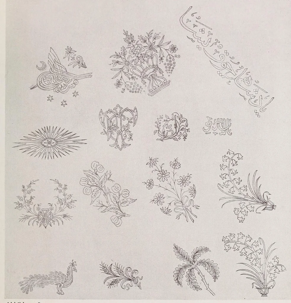 An illustration from Kleinasiatische stickereien, 1911, leaf 65