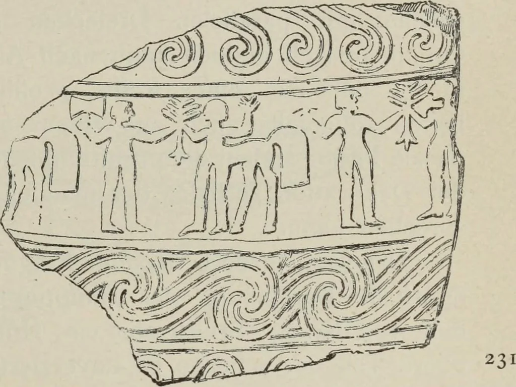 An illustration from Kleine Schriften, 1901, leaf 218