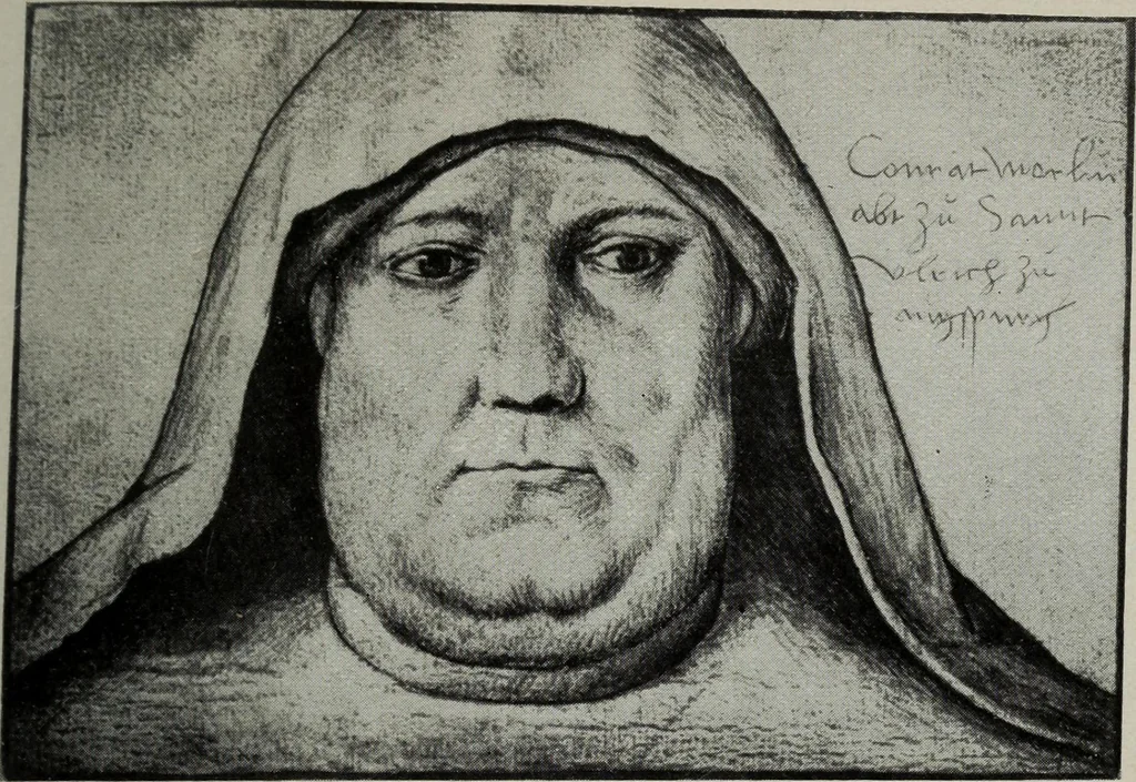 An illustration from Klosterleben im deutschen Mittelalter : nach zeitgenössischen Aufzeichnungen, 1921, leaf 236