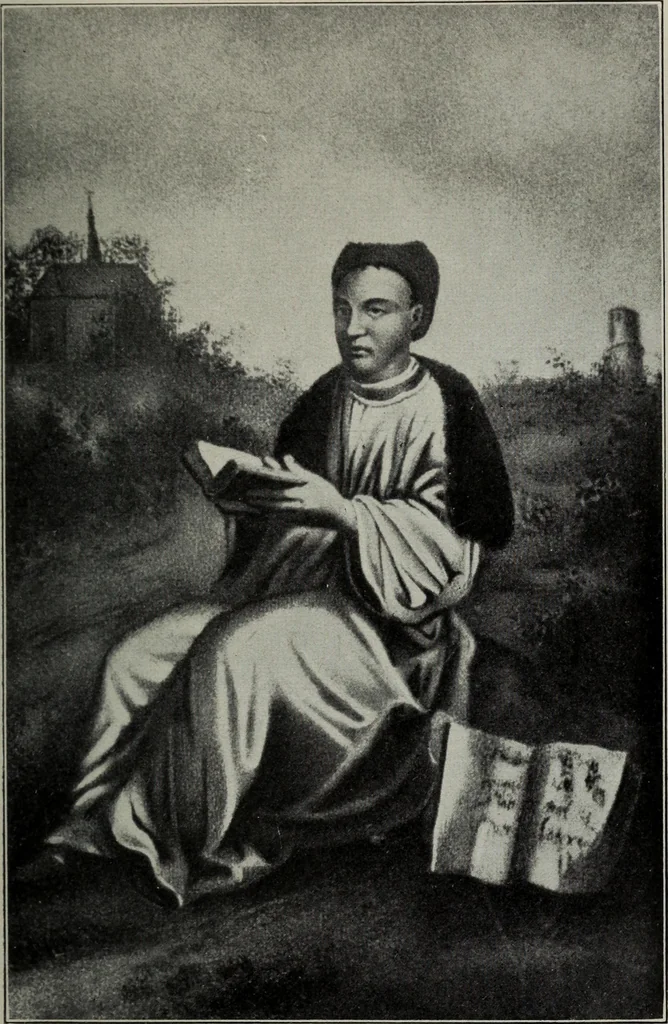 An illustration from Klosterleben im deutschen Mittelalter : nach zeitgenössischen Aufzeichnungen, 1921, leaf 532