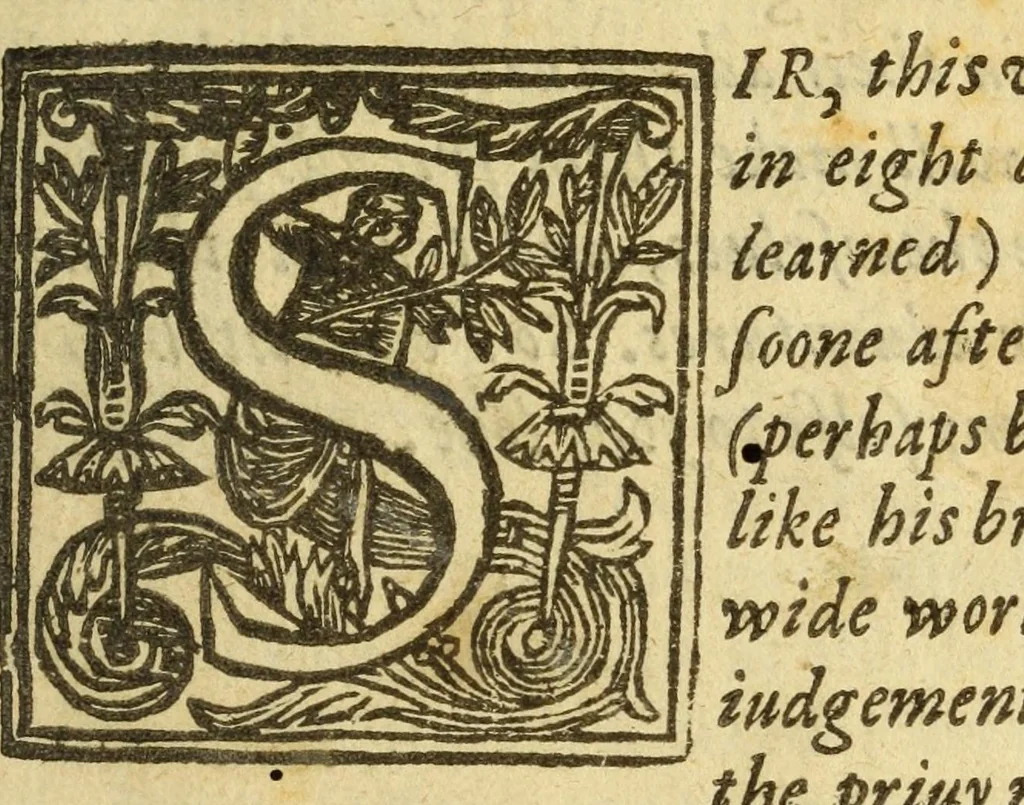 An illustration from The knight of the burning pestle, 1613, leaf 7