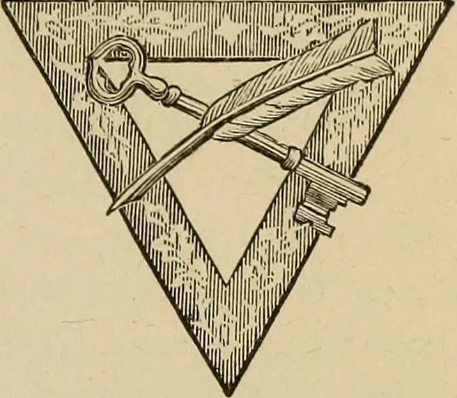 An illustration from The Knights of Pythias complete manual and text book .., 1885, leaf 234