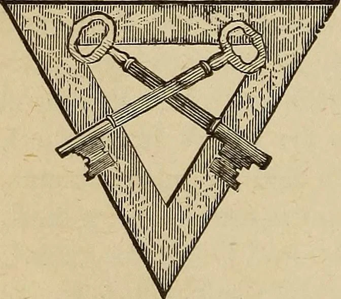 An illustration from The Knights of Pythias complete manual and text book .., 1885, leaf 235