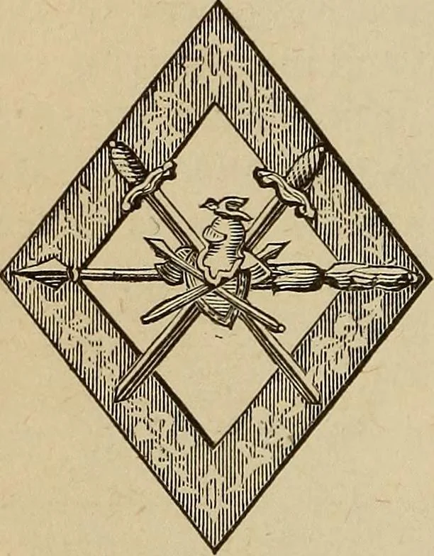 An illustration from The Knights of Pythias complete manual and text book .., 1885, leaf 237