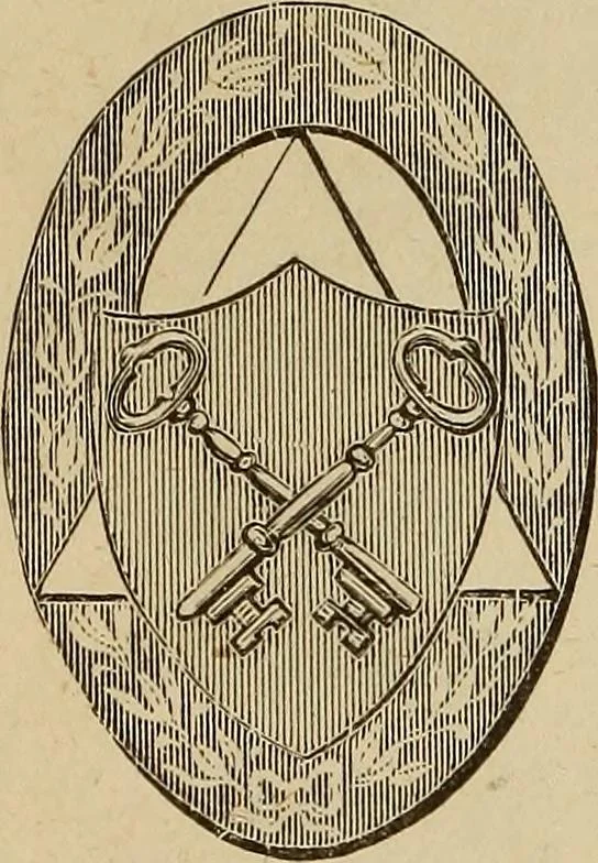 An illustration from The Knights of Pythias complete manual and text book .., 1885, leaf 245