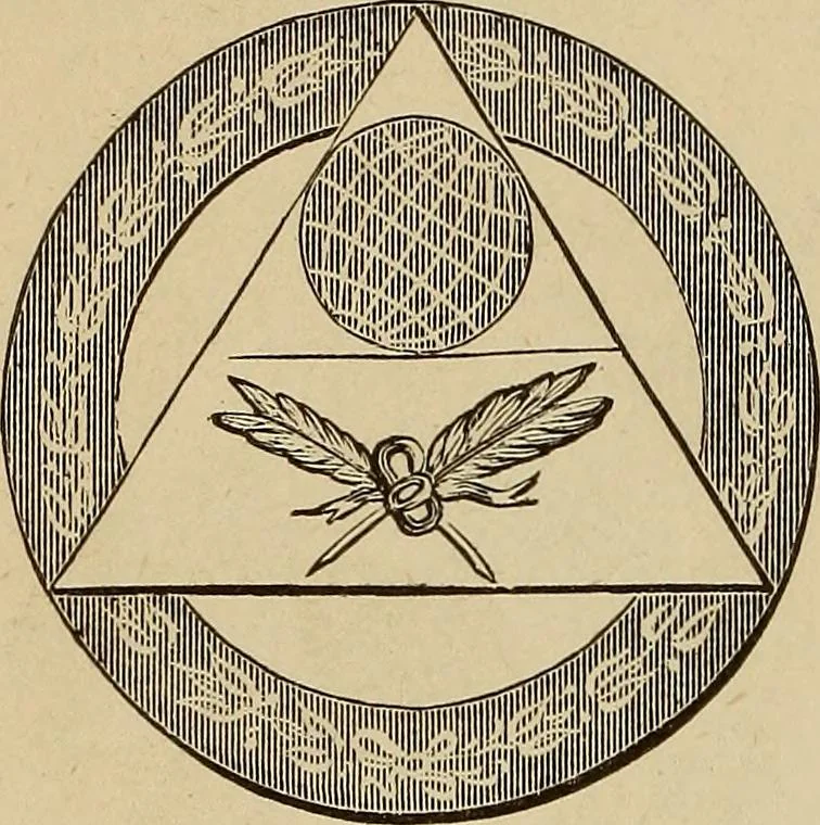 An illustration from The Knights of Pythias complete manual and text book .., 1885, leaf 251