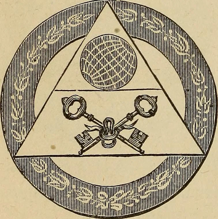 An illustration from The Knights of Pythias complete manual and text book .., 1885, leaf 251