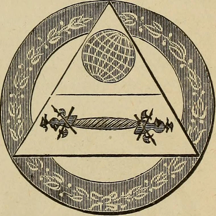 An illustration from The Knights of Pythias complete manual and text book .., 1885, leaf 252