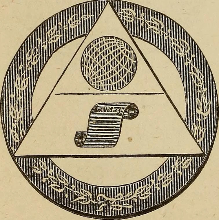 An illustration from The Knights of Pythias complete manual and text book .., 1885, leaf 253