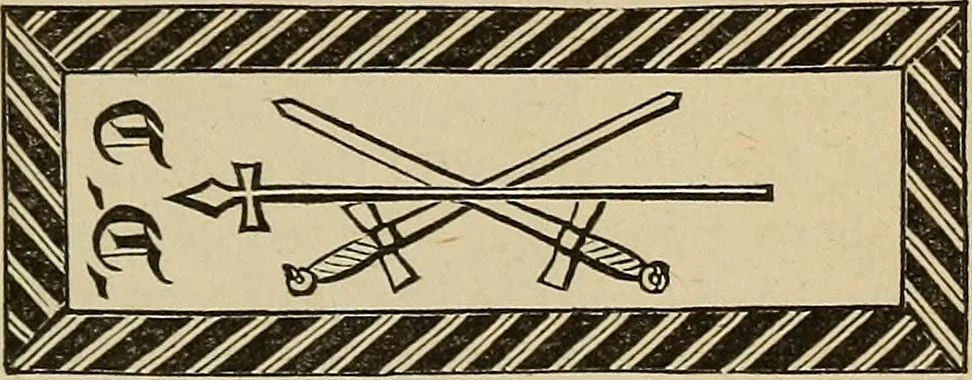 An illustration from The Knights of Pythias complete manual and text book .., 1885, leaf 264