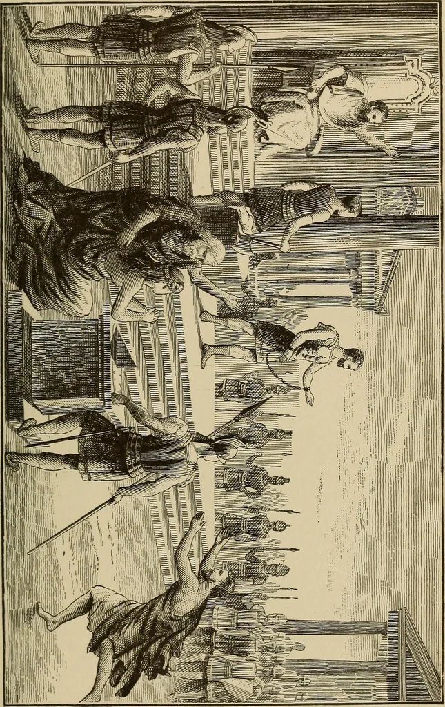 An illustration from The Knights of Pythias complete manual and text book .., 1885, leaf 92