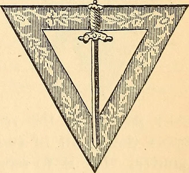 An illustration from The Knights of Pythias complete manual and text-book .., 1878, leaf 226