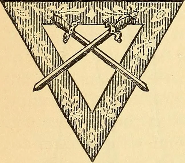 An illustration from The Knights of Pythias complete manual and text-book .., 1878, leaf 227