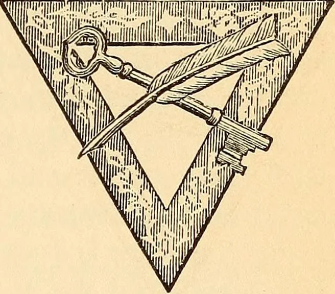 An illustration from The Knights of Pythias complete manual and text-book .., 1878, leaf 230