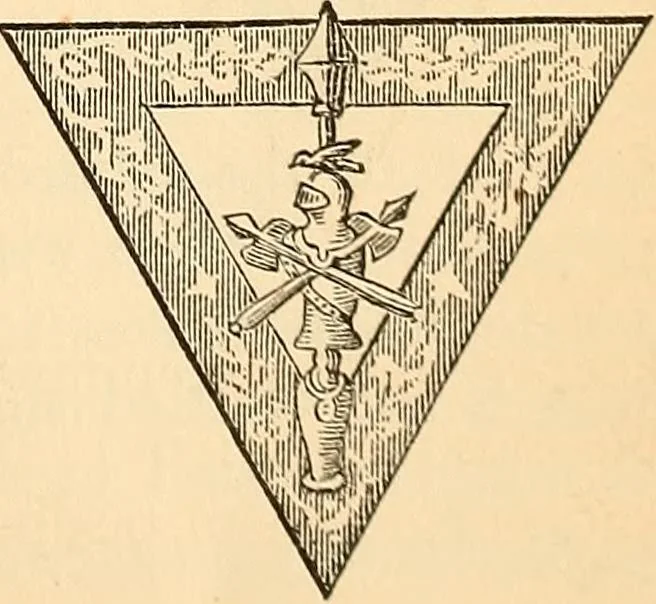 An illustration from The Knights of Pythias complete manual and text-book .., 1878, leaf 232