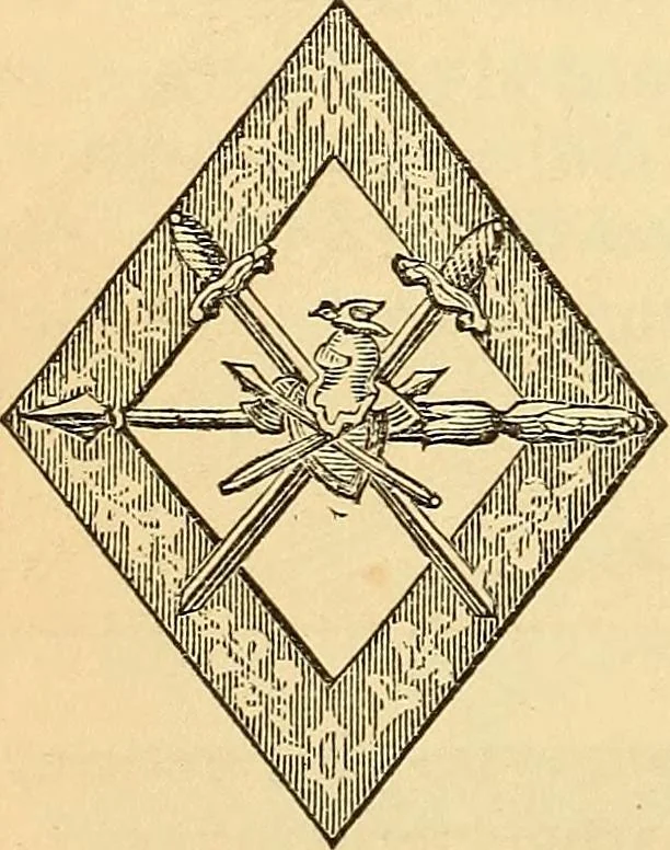An illustration from The Knights of Pythias complete manual and text-book .., 1878, leaf 233