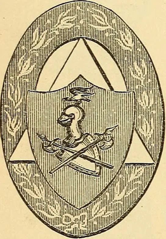 An illustration from The Knights of Pythias complete manual and text-book .., 1878, leaf 243