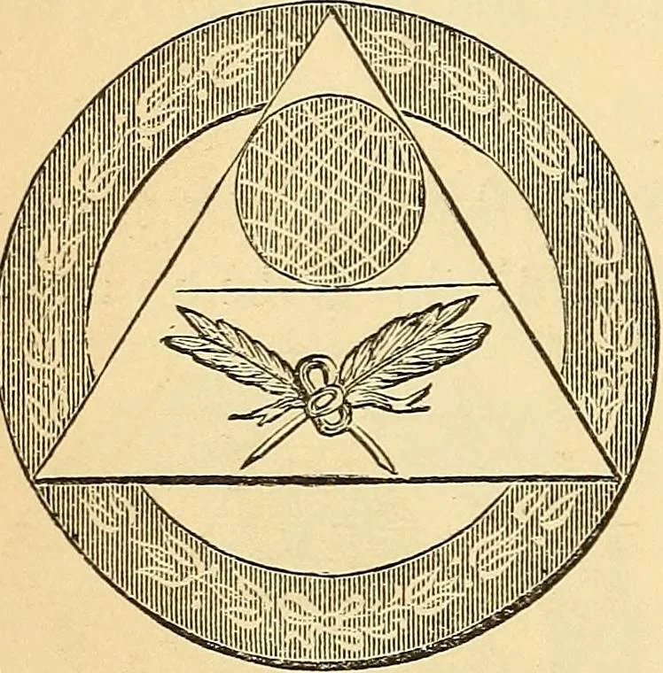 An illustration from The Knights of Pythias complete manual and text-book .., 1878, leaf 247