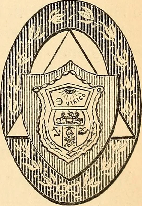 An illustration from The Knights of Pythias complete manual and text-book .., 1878, leaf 250