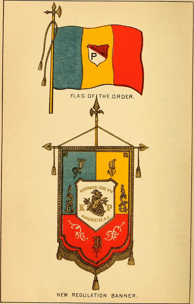 An illustration from The Knights of Pythias complete manual and text-book .., 1878, leaf 265