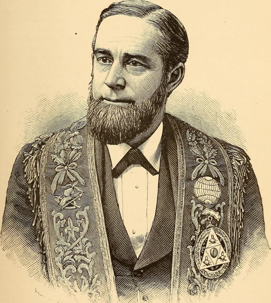 An illustration from The Knights of Pythias complete manual and text-book .., 1878, leaf 464