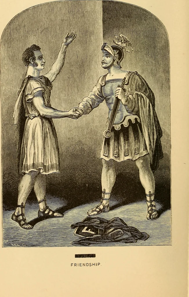 An illustration from The Knights of Pythias complete manual and text-book .., 1878, leaf 81